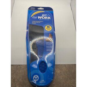 Kroger Gel Work Mens Insoles M Sizes 8-13 Shock Absorption & Moisture Control